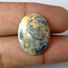 16.1ct Jasper - Maligano Jasper Cabochon - Jasper Maligano- 23x18mm