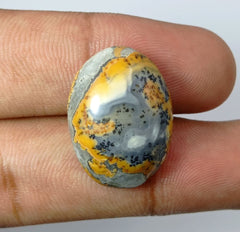 Яшма 27,1 карата — Малигано Джаспер Кабошон — Джаспер Малигано — 25x18 мм