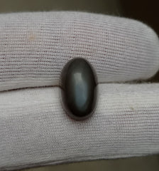 Лунный камень 9,7 карата - Лунный камень Адуляр - Серый лунный камень - Июньский камень - 15x10x8 мм