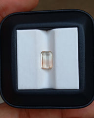 1.95ct Natural Yellow Tourmaline Gemstone - October Birthstone - 10x7x3mm