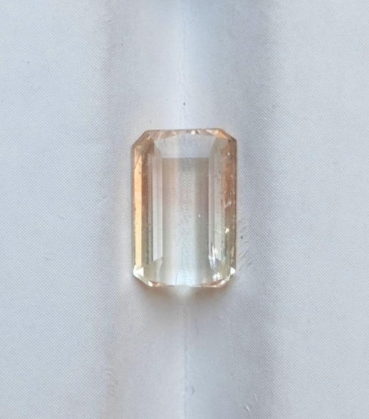 1.95ct Natural Yellow Tourmaline Gemstone - October Birthstone - 10x7x3mm