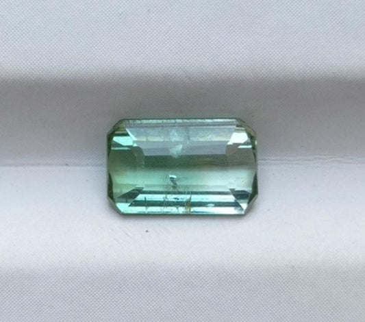 1.35ct Natural Bi-Color Tourmaline Gemstone - October Birthstone Tourmaline