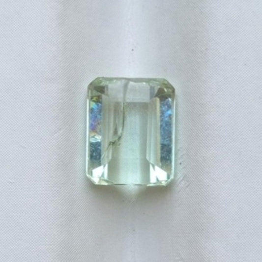 1.95ct Natural Light Green Tourmaline Gemstone - October Birthstone - 8x6x4mm