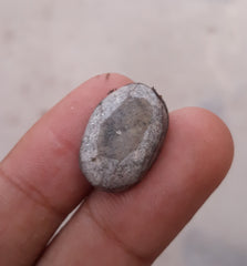 Бирюза Моренси 16,3 карата — натуральная сертифицированная бирюза с пиритом — бирюза Blue Matrix — Шаджри Фероза — 20x14 мм