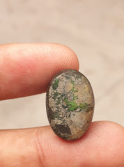 Натуральная бирюза с пиритом - бирюза Blue Matrix - Shajri Feroza-22 карата