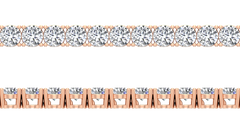 Natural Diamonds Tennis Bracelet - 3.5mm