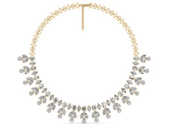 Элегантное бриллиантовое колье