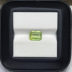 2.40ct Peridot Gemstone- Olivine - Chrysolite Gem - August Birthstone - 9.5x7.5x3.5mm