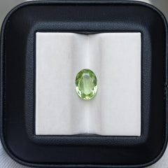 2.45ct Peridot Gemstone- Olivine - Chrysolite Gem - August Birthstone - 10x7.5x5mm