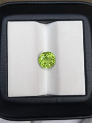 2.3ct Peridot Gemstone- Olivine - Chrysolite Gem - August Birthstone - 9mm