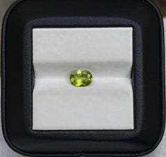 1.50ct Peridot Gemstone- Olivine - Chrysolite Gem - August Birthstone - 8x6x3.6mm