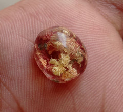 Натуральный фантомный кварц 8,5 карата — призрачный кварц — 13x11 мм