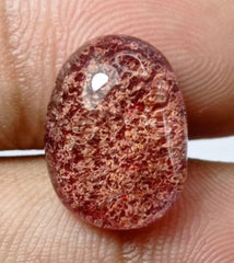 Натуральный фантомный кварц 10,6 карата — призрачный кварц — 17x12 мм