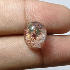 Натуральный фантомный кварц 10,5 карата — призрачный кварц — 14x11,5 мм