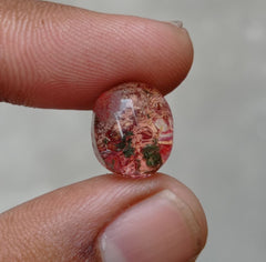 Натуральный фантомный кварц 10,5 карата — призрачный кварц — 14x11,5 мм