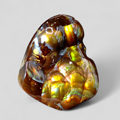 Элегантная резьба по редкому мексиканскому огненному агату с иглами из сегенита