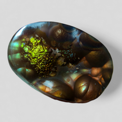 Редкая резьба по огненному агату - Agate De Feugo