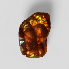 Резьба по огненному агату – детская ножка – Agate De Feugo