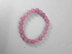 Natural Rose Quartz 8mm Stretch Bracelet