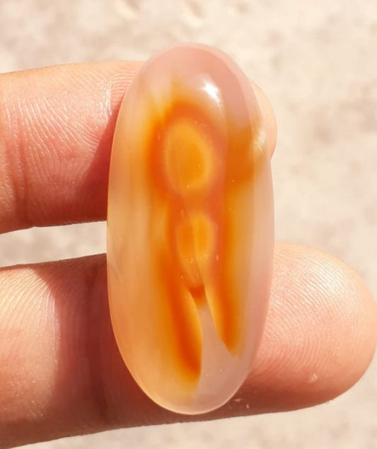 37ct Jasper - Scenic Jasper Cabochon - 26x17mm