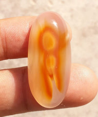 37ct Jasper - Scenic Jasper Cabochon - 26x17mm