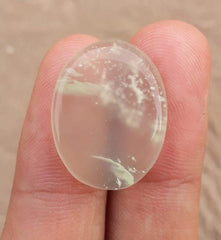 Змеиный кабошон 22,7 карата — Шах Максуд — Zehrmora — 24x18,6 мм