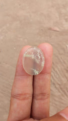 Змеиный кабошон 22,7 карата — Шах Максуд — Zehrmora — 24x18,6 мм