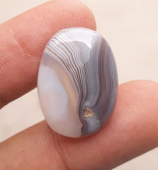 Crazy Lace Agate with Rare Pattern - Sulaimani Aqeeq - 23x18mm