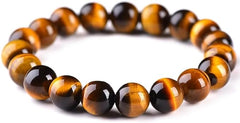 10mm High Qualith Natural Tiger Eye Strech Bracelet