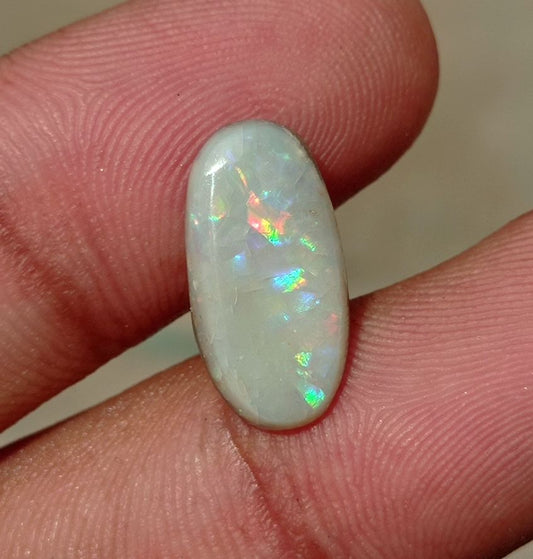 Opal for Sale - Natural Lighting Ridge Australian Opal - October Birthstone - 17x9mm