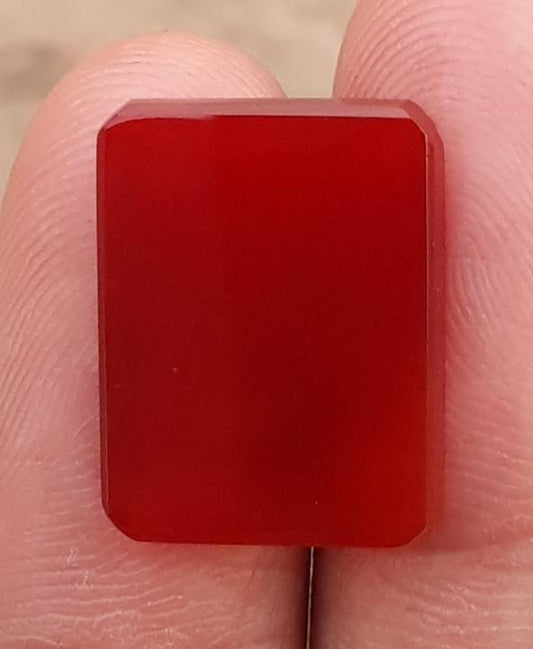 9.4ct Natural Red Carnelian Cabochon - Aqeeq Ahmar -