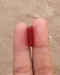9.4ct Natural Red Carnelian Cabochon - Aqeeq Ahmar -
