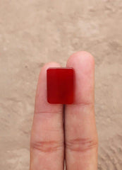 9.4ct Natural Red Carnelian Cabochon - Aqeeq Ahmar -