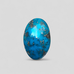 Natural Turquoise with Pyrite - Blue Matrix Turquoise - Shajri Feroza-30Ct