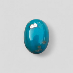 Natural Turquoise Teal Green Matrix with Pyrite, Shajri Feroza, Oval Shape, Real Firoza Stone,Dimensions-26x19mm