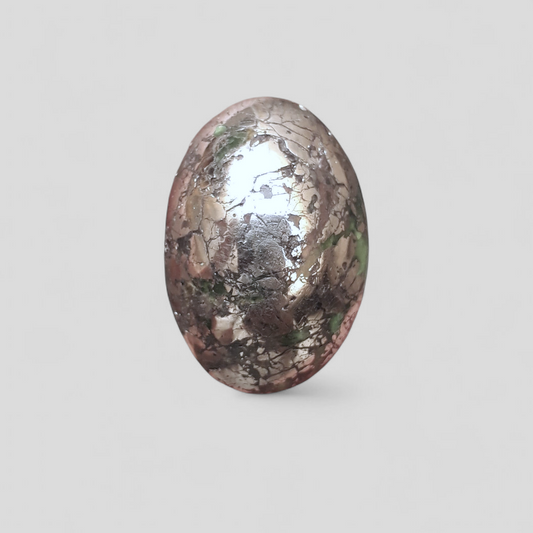 Натуральная бирюза с пиритом - бирюза Blue Matrix - Shajri Feroza-22 карата