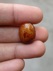 Segenite Needles Agate - Sulaimani Aqeeq - 20x16mm