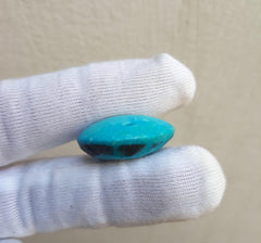 31ct Natural Turquoise - Blue Turquoise - 25x19mm