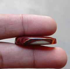 Кабошон из укреплённого агата 47,4 карата — Сулеймани Акик — 31x21x9 мм