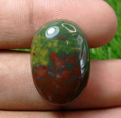41.8ct High Quality Blood Stone - Heliotrope - Hajr-ul-Dam-26x19mm