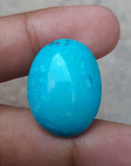 31ct Natural Turquoise - Blue Turquoise - 25x19mm