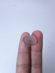 8.7ct Natural Dendritic Agate - Shajri Aqeeq - Dimension-16x12mm