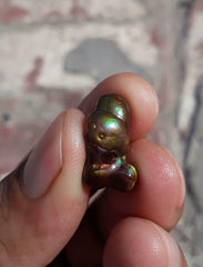 Мексиканский огненный агат 9,2 карата, редкий огненный агат, полированный огненный агат — идеальный драгоценный камень в подарок, размеры 18 x 11 мм