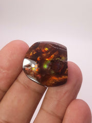 Редкий мексиканский огненный агат – большой кусок