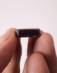 Мексиканский огненный агат 13,7 карата, Зеленый огненный агат — идеальный подарок из драгоценных камней, прямоугольный огненный агат, редкий драгоценный камень, чем бриллианты, размеры 17 x 12,5 мм