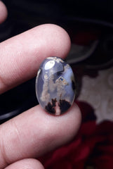 Natural Dendritic Agate Cabochon - Shajri Aqeeq -20*14mm