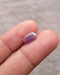 Кашмирский якут 2,2 карата – 11 х 6 мм