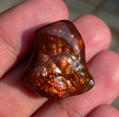 36ct Volcanic Mexican Fire Agate, Rare Agata De Fuego