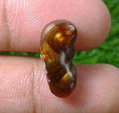 8.95ct Natural Fire Agate from Mexico ,Rare Gemstone than Diamonds - Perfect gemstone Gift, Dimensions - 20x10 mm