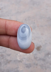 23.3ct Natural Eye Agate For Sale - Aqeeq - Dimension 26x16x7mm